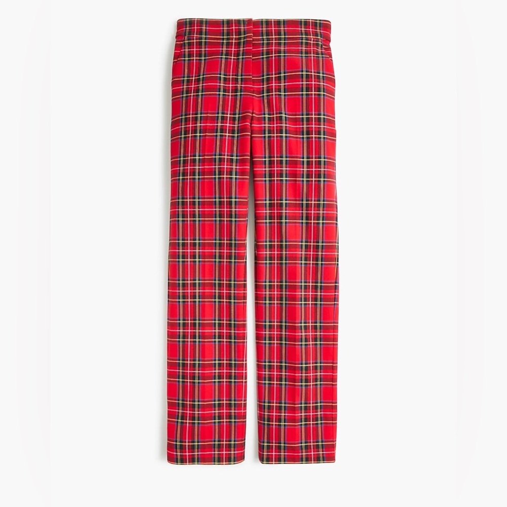 J Crew Holiday Ready Tartan Plaid Pants